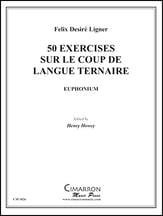 50 Exercises sur le Coup de Langue Ternaire Euphonium / Baritone P.O.D. cover